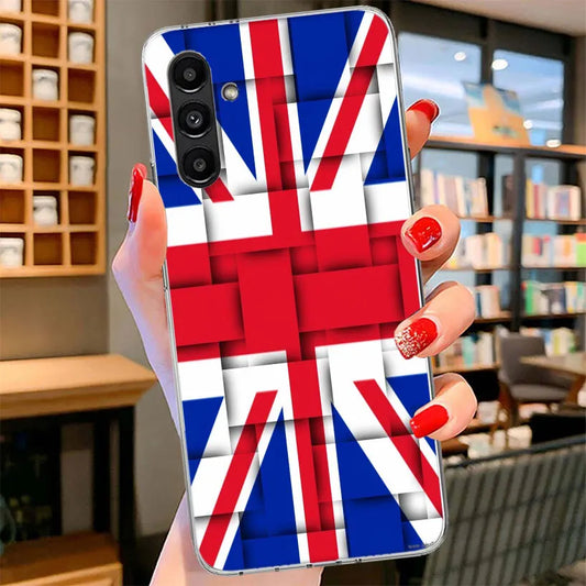 Union Jack England UK Flag Phone Case For Samsung Galaxy