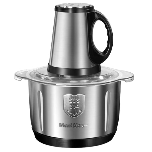 5L Electric Meat Grinder - 2-Speed Stainless Steel Food Chopper & Processor