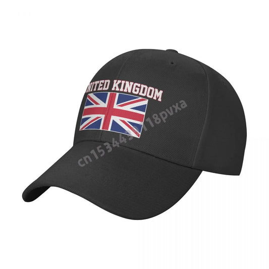 Unisex UK Flag Baseball Cap – Adjustable Sun Shade Hat for Men & Women