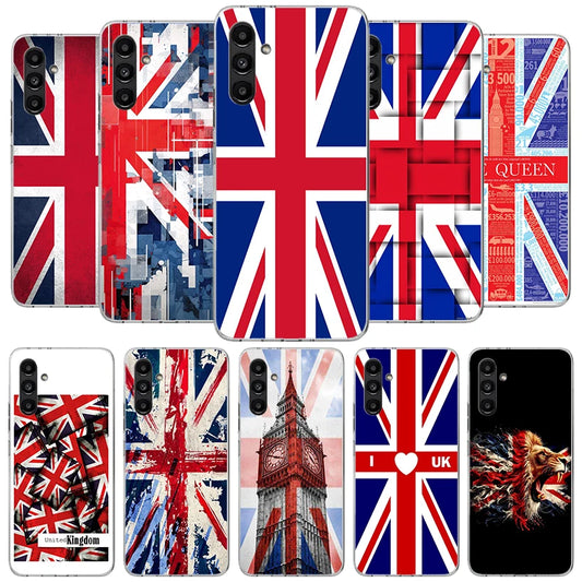 Union Jack England UK Flag Phone Case For Samsung Galaxy