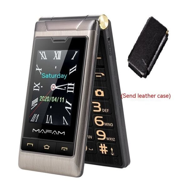 Full Network Connectivity Dual Screen Flip Cover Elderly Machine Backup Machine - Image 5