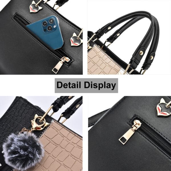 Wave Women Handbags Messenger Bag Ladies Elegant Shoulder Women Tote Bag For Women Lady - Image 9