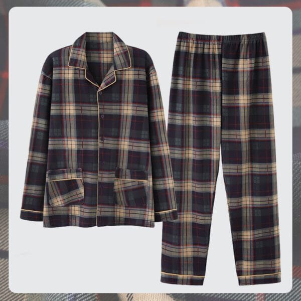Antarctic Men Pyjamas Men Spring And Winter Long Sleeves - Image 5