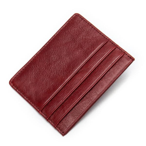 First Layer Cowhide Card Holder Fashion Simple Card Holder - Image 7