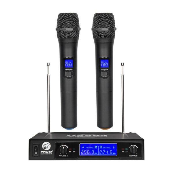 One With Two Handheld Wireless Microphones - Image 3