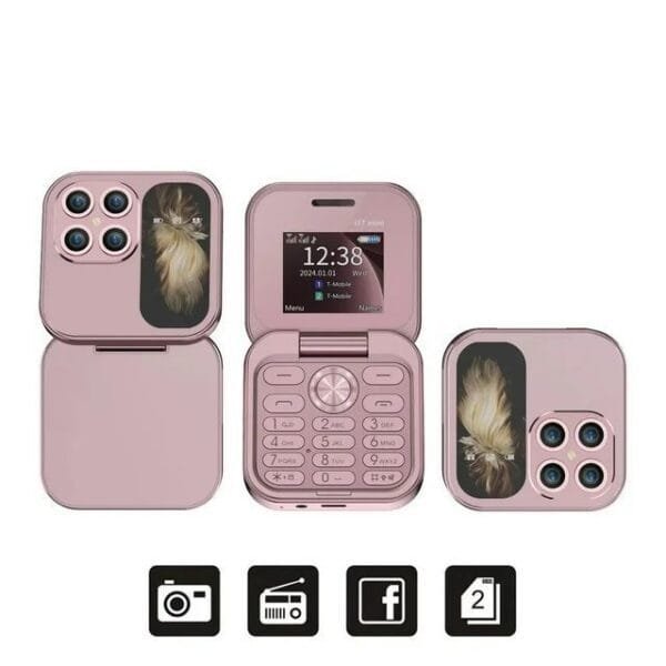 Folding Screen Dual Card Dual Standby 2G Mobile Phone - Image 5