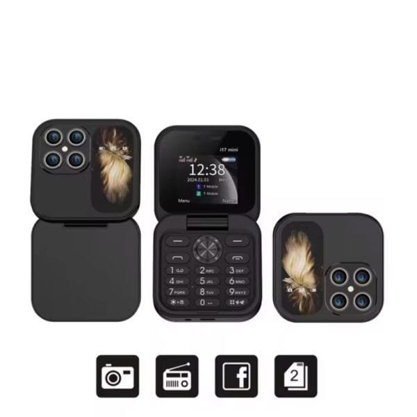 Folding Screen Dual Card Dual Standby 2G Mobile Phone - Image 6