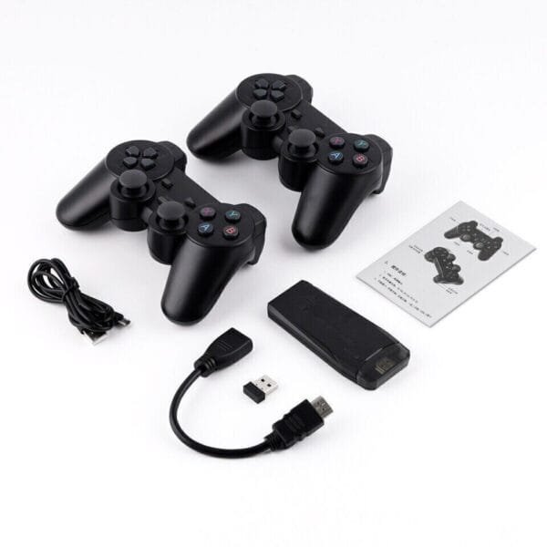4K HDMI Retro Game Stick Console Plug Play 20000- Games 2 Wireless Controllers - Image 10