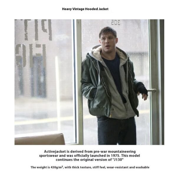 Madden Workwear American Retro Hooded Jacket - Image 6
